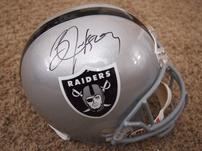 Bo Jackson Signed LA Raiders Helmet 202//151